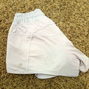 Lululemon Athletica Shorts | Lululemon Tracker Shorts in Lilac Purple | Size: 2